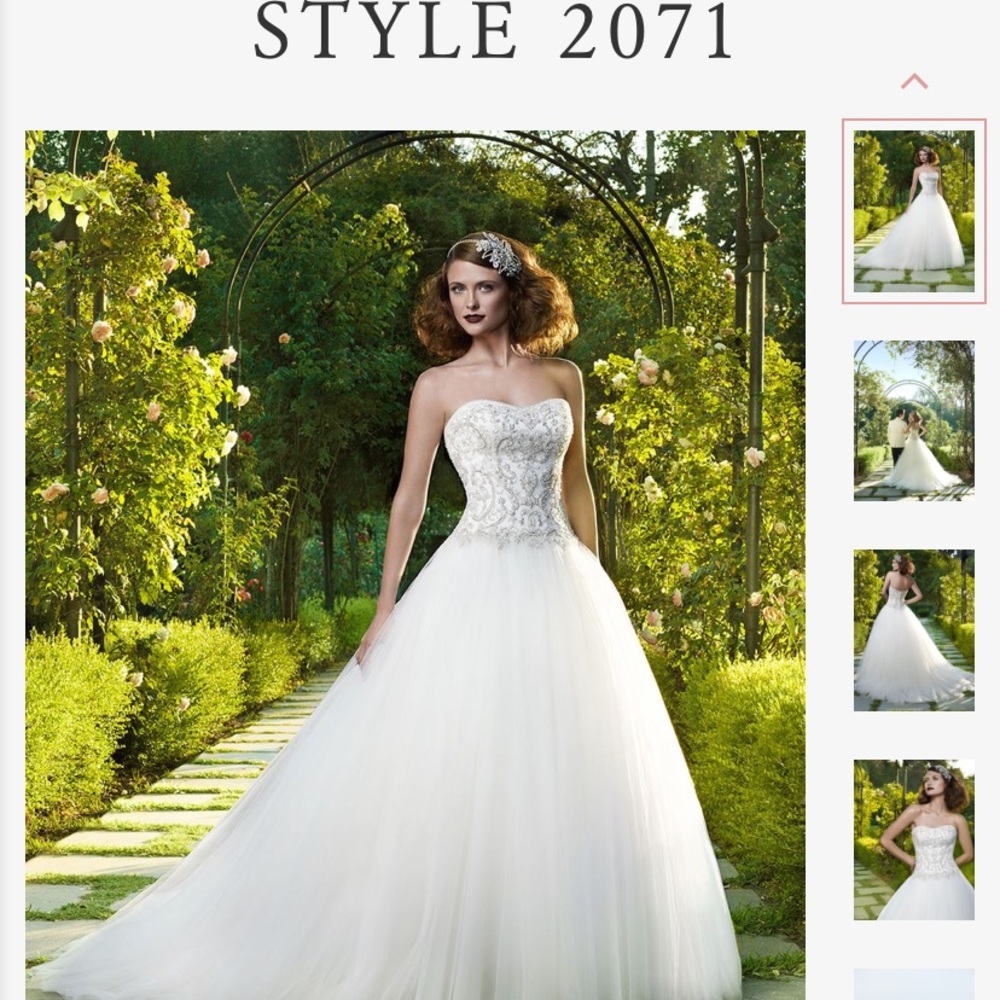 Casablanca wedding dress